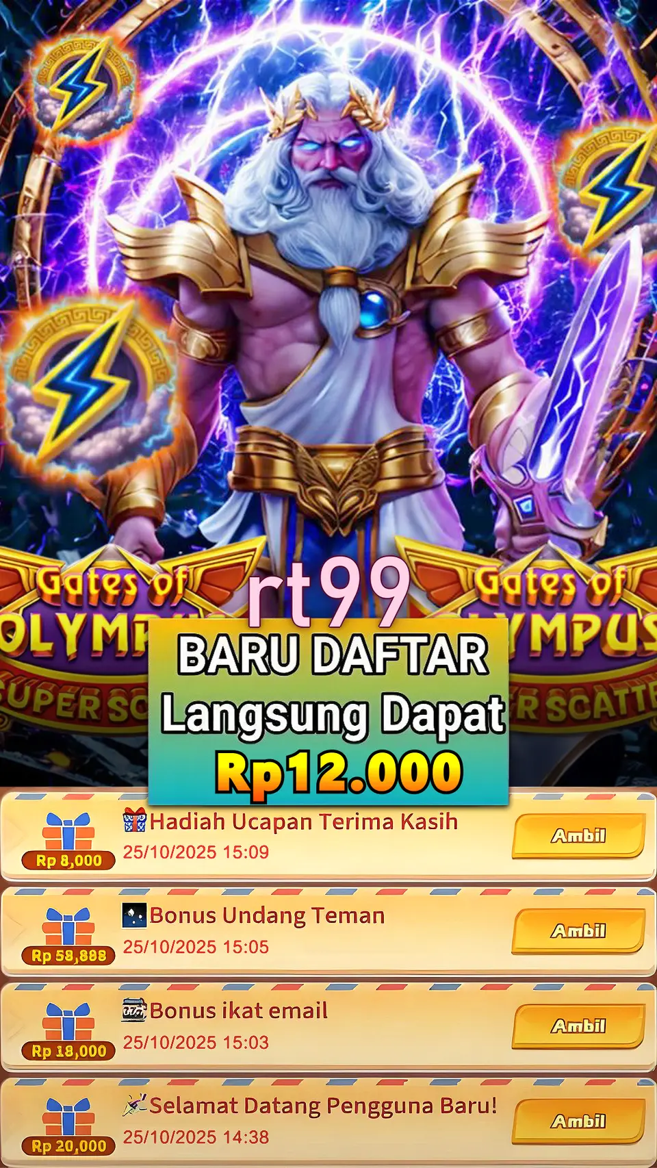 rt99 Masuk
